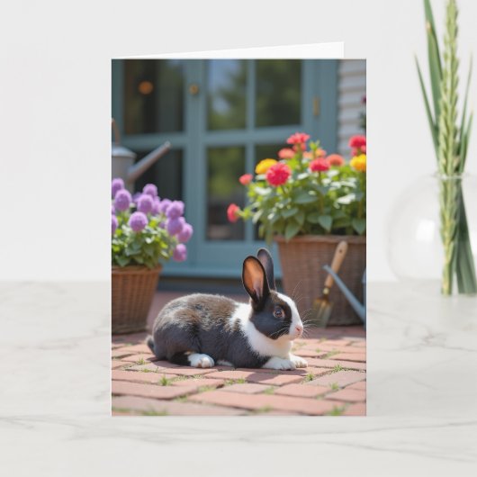 Sweet Mother Rabbit Card カード (正面)