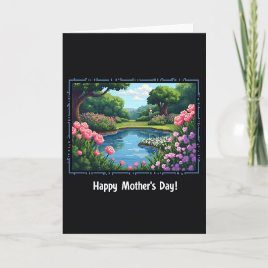 Sweet Mothers Day ピクセルカード カード (正面)