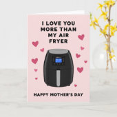 Sweet Mothers Day Appliance Card カード (黄色い花)