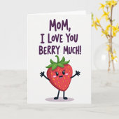 Sweet Mothers Day Berry Much カード (黄色い花)