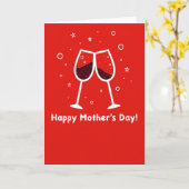 Sweet Mothers Day Cheers Card カード (黄色い花)