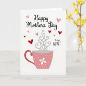 Sweet Mothers Day Mug Card カード (黄色い花)