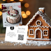 Sweet Move Real Estate Xmas Mailer gingerbread チラシ