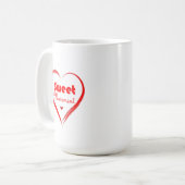 Sweet Movement Gift For Valentine Day Tea & コーヒーマグカップ (正面左)