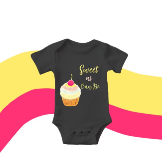 Sweet muffin ベビーボディスーツ