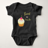Sweet muffin ベビーボディスーツ (正面)
