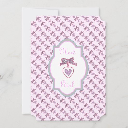 Sweet New Girl発表 案内状 (正面)