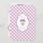 Sweet New Girl発表 案内状 (正面/裏面)