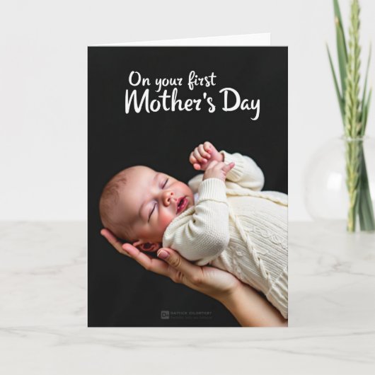 Sweet Newborn Mother Card カード (正面)