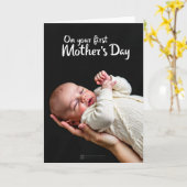 Sweet Newborn Mother Card カード (黄色い花)
