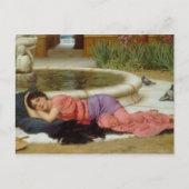 Sweet Nothings (Dolce Far Niente) John Godward ポストカード (正面)