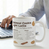 Sweet Oat Cookie Latte Recipe コーヒーマグカップ