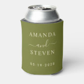 Sweet Oliveのペア名と結婚記念日 缶クーラー (缶裏面)
