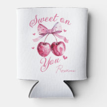 Sweet on You"カスタマイズ可能なさくらんぼをテーマにした缶