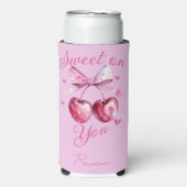 Sweet on You カスタム セルツァー - ヴァレンタイン スリム缶クーラー (Seltzer正面)