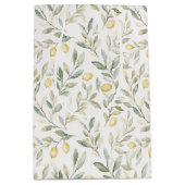 Sweet On You Lemons Wedding ミディアムペーパーバッグ (正面)