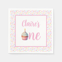 Sweet One 1歳の誕生日 ナプキン