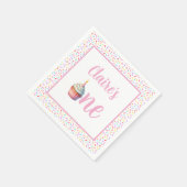 Sweet One 1歳の誕生日 ナプキン スタンダードカクテルナプキン (角)