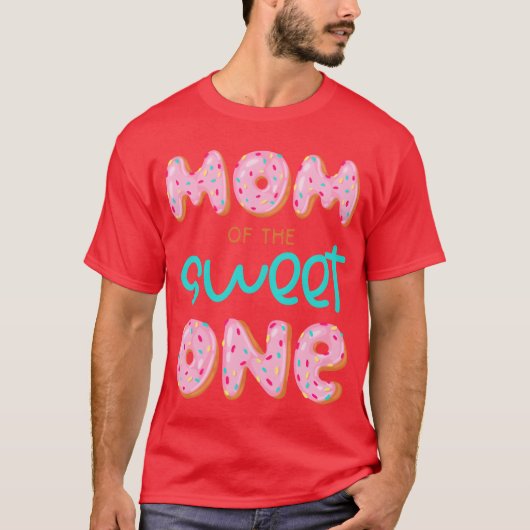 Sweet One 1st First Birthday Matching Family Donut Tシャツ (正面)