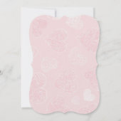 Sweet One Birthday サンキューカード (裏面)