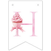 Sweet One Birthday Banner バンティングフラッグ (第2の旗)