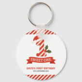Sweet One Christmas First Birthday キーホルダー (正面)