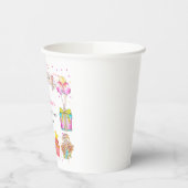  Sweet One Cute Girl 1st Birthday Party 紙コップ (左)