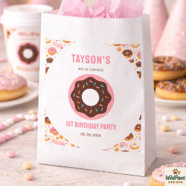 Sweet One Donut 1st Birthday Party | Cute Donut  フェイバーバッグ
