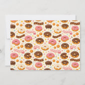 Sweet One Donut 1st Birthday Party | Cute Donut  招待状 (裏面)