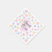Sweet One First Birthday Napkins スタンダードカクテルナプキン (角)