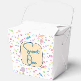 Sweet One First Birthday Party Favor Box フェイバーボックス