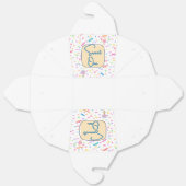 Sweet One First Birthday Party Favor Box フェイバーボックス (見開き)