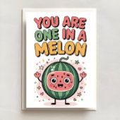 Sweet One in a Melon Birthday Card カード