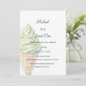 Sweet One Invitation, Ice Cream One Party 招待状 (スタンド正面)