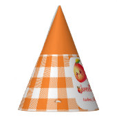 Sweet One Peach Birthday パーティーハット (左)