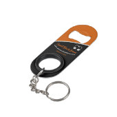 Sweet Orange Bean Promotional Business Keychain キーホルダー栓抜き (裏面アングル)