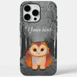 Sweet owl, winter uil iPhone 16 pro maxケース