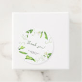 Sweet Pea Baby Shower Thank you フェイバータグ (インサイチュ)