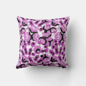 Sweet Pea (Berry) Fine Art クッション (裏面)