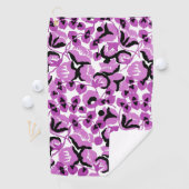 Sweet Pea (Berry) Fine Art ゴルフタオル (インサイチュ)