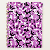 Sweet Pea (Berry) Fine Art プランナー手帳 (正面)