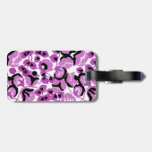 Sweet Pea (Berry) Fine Art ラゲッジタグ (裏面横)