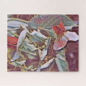 SWEET PEA FLOWERS   ジグソーパズル (横)