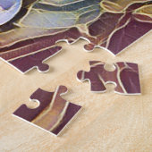 SWEET PEA FLOWERS   ジグソーパズル (側面)