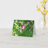 Sweet Pea Noteカード カード (黄色い花)