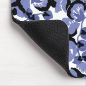 Sweet Pea (Periwinkle) Fine Art マウスパッド (コーナー)