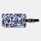 Sweet Pea (Periwinkle) Fine Art ラゲッジタグ (正面横)