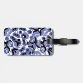 Sweet Pea (Periwinkle) Fine Art ラゲッジタグ (裏面横)