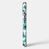 Sweet Pea (Teal) Fine Art Case-Mate iPhoneケース (裏面 / 左)