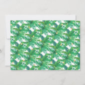 Sweet Peach Boys 2nd Birthday Photo 招待状 (裏面)